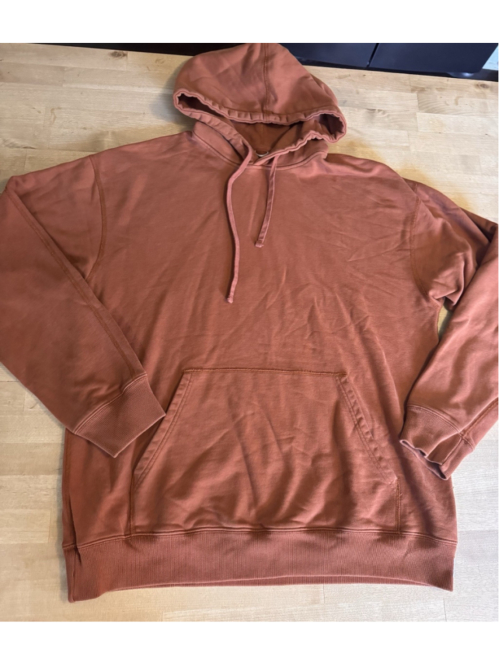 Reigning Champ Men’s Hoodie Rust Streetwear Athletic Canada Outdoor Size Large